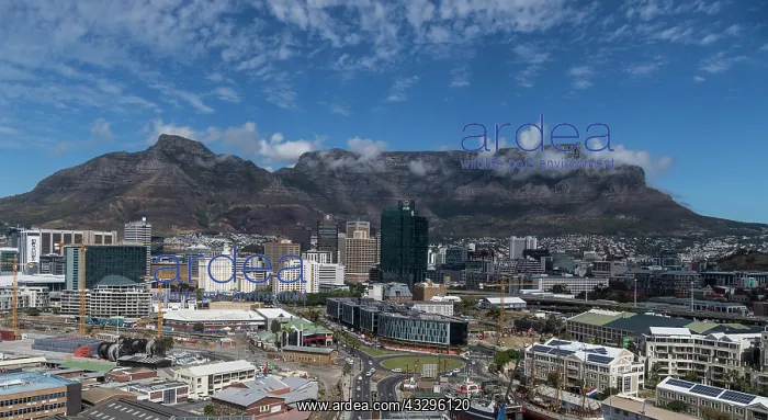 : View of Cape Town with Table Mountain, Western Cape : View of Cape Town with Table Mountain, Western Cape