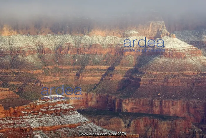 : View of the eastern Grand Canyon from one of the : View of the eastern Grand Canyon from one of the