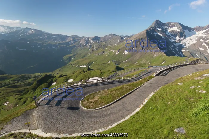 : View from Edelweissspitze over the Grossglockner : View from Edelweissspitze over the Grossglockner