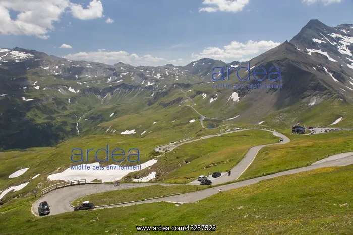 : View at the Grossglockner High Alpine Road - Salzburg : View at the Grossglockner High Alpine Road - Salzburg
