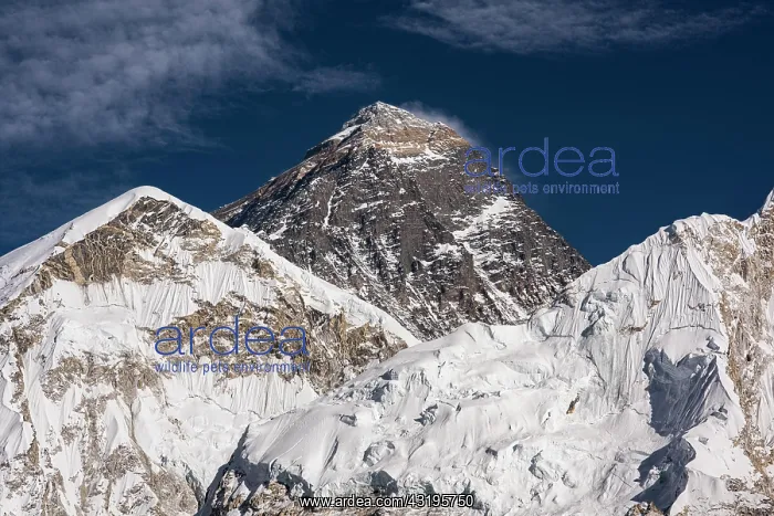 : View from Kala Patthar to Mount Everest, 8848 m : View from Kala Patthar to Mount Everest, 8848 m