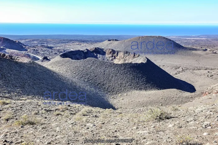 : View of large crater of extinct volcano, Montaas d : View of large crater of extinct volcano, Montaas d