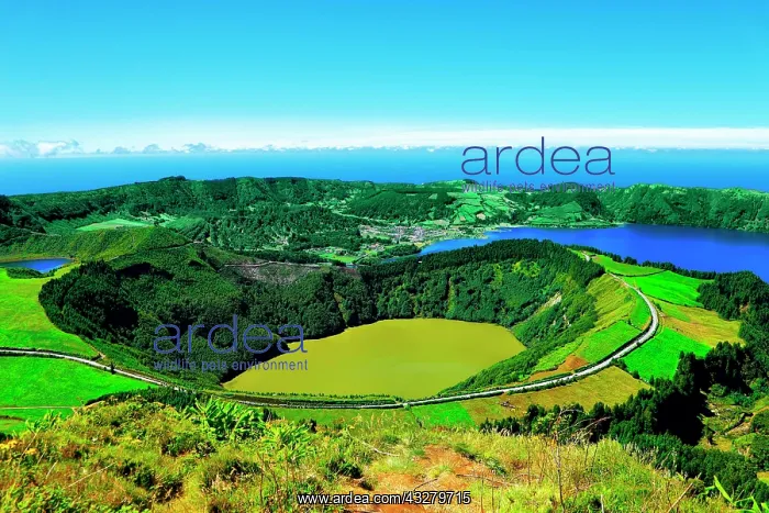 : View from Miradouro da Boca do Inferno, three crater : View from Miradouro da Boca do Inferno, three crater