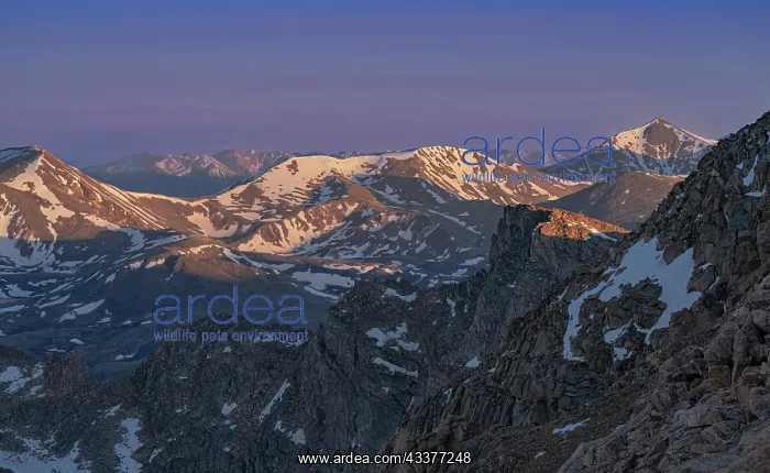 : View from Mount Evans looking west, Colorado : View from Mount Evans looking west, Colorado