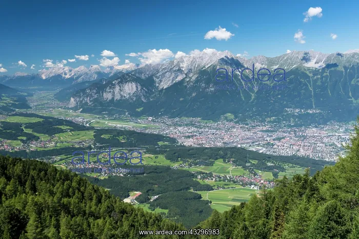 : View from Patscherkofel of northern chain of the : View from Patscherkofel of northern chain of the