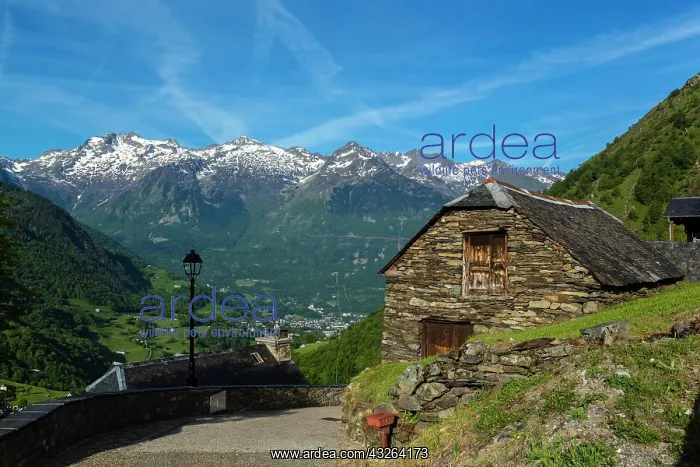 : View of the Pyrenees, Sers, Charente, France, Europe : View of the Pyrenees, Sers, Charente, France, Europe
