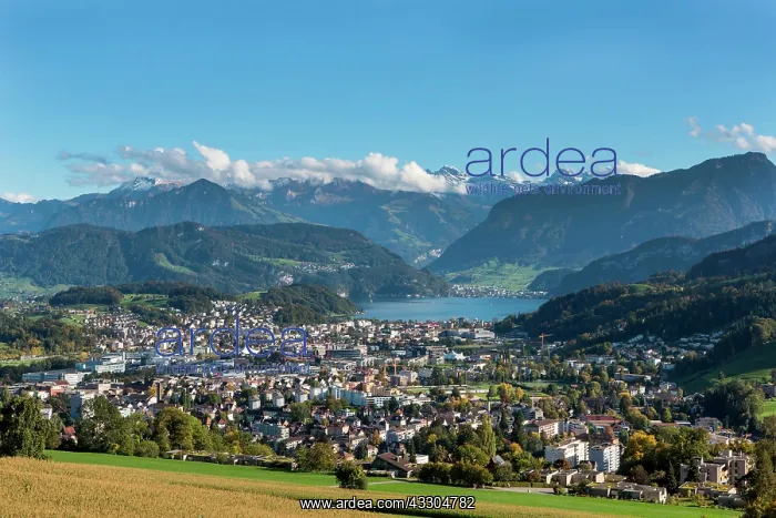 : View from Sonnenberg on Kriens, Lucerne, Switzerland : View from Sonnenberg on Kriens, Lucerne, Switzerland
