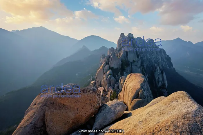 : View of stones and rock formations from Ulsanbawi : View of stones and rock formations from Ulsanbawi
