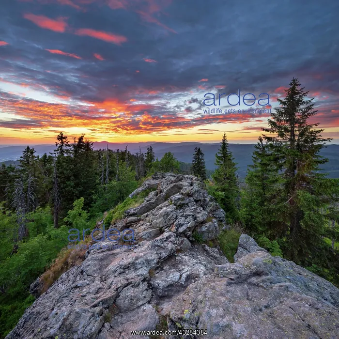 : View from the summit of the Gro&, x7e5;r Rachel at : View from the summit of the Gro&, x7e5;r Rachel at