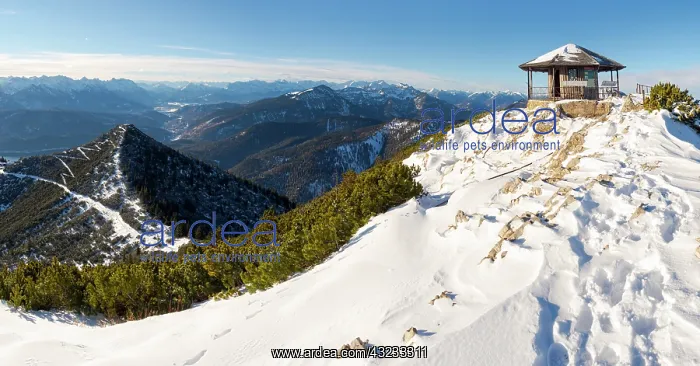 : View towards the summit pavilion. View from Mt : View towards the summit pavilion. View from Mt