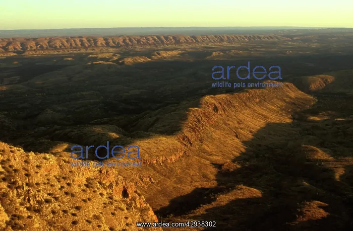 : View at sunrise from Mount Sonder, West MacDonnell : View at sunrise from Mount Sonder, West MacDonnell