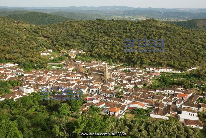 : The village of Alajar in the Sierra de Aracena Huelva : The village of Alajar in the Sierra de Aracena Huelva