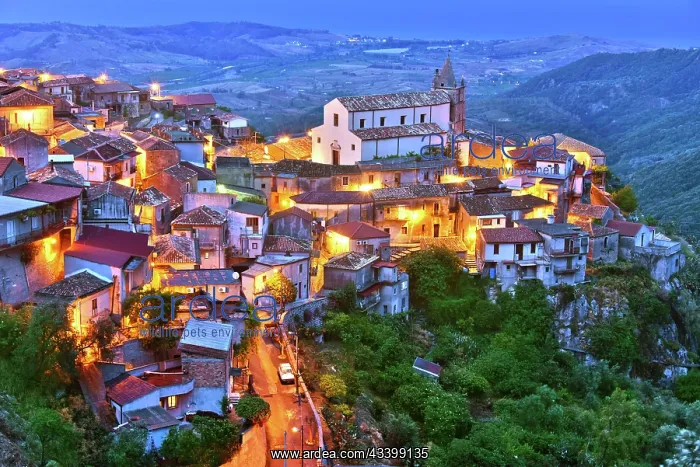 : The village of Staiti in the Province of Reggio : The village of Staiti in the Province of Reggio
