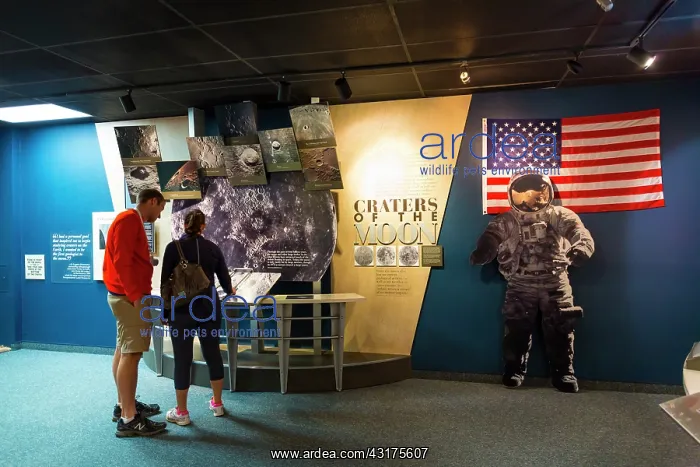 : Visitor Center, Meteor Crater is a meteorite impact : Visitor Center, Meteor Crater is a meteorite impact