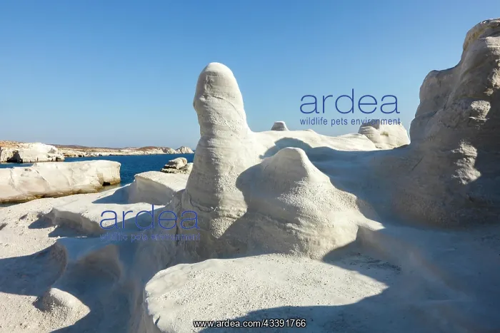 : Volcanic Rock formations of Sarakiniko on Milos : Volcanic Rock formations of Sarakiniko on Milos