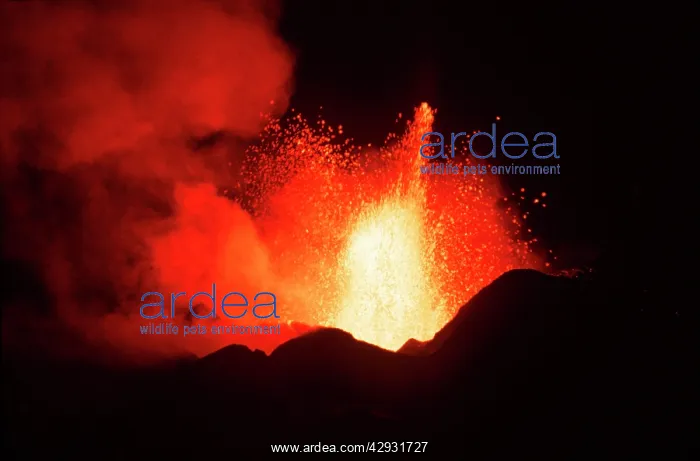 : Volcano eruption 1995 : Volcano eruption 1995