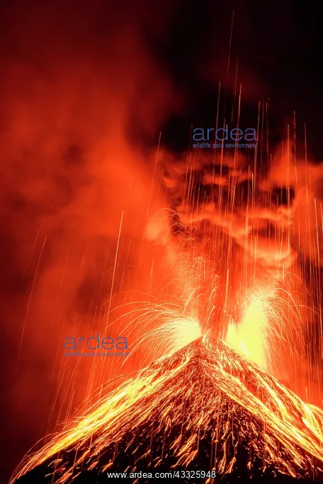 : Volcano of fire, (Guatemala) : Volcano of fire, (Guatemala)