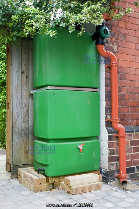 : Water Tank - Large green rectangular plastic water : Water Tank - Large green rectangular plastic water