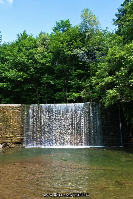 : Waterfall of Archiano creek, Camaldoli : Waterfall of Archiano creek, Camaldoli
