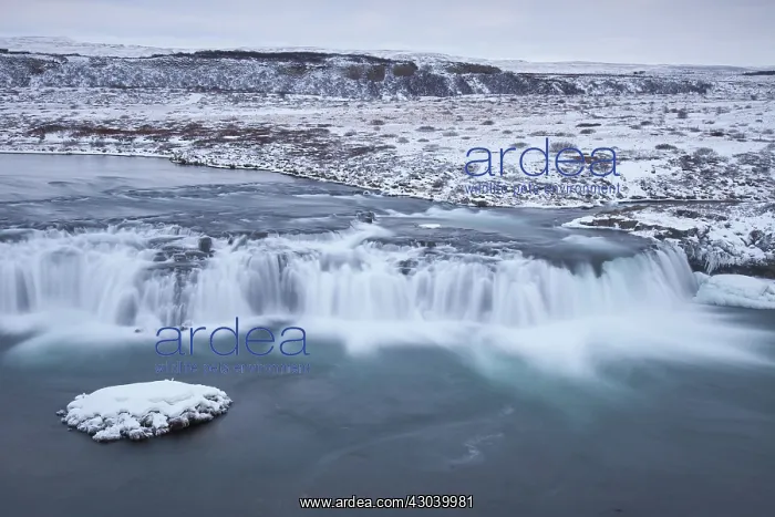  : Waterfall Faxi at the river Tungufljot