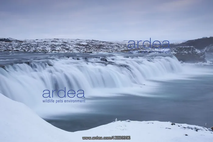  : Waterfall Faxi at the river Tungufljot