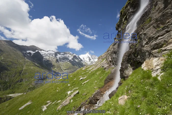 : Waterfall Michl-Bach - Hohe Tauern National Park : Waterfall Michl-Bach - Hohe Tauern National Park