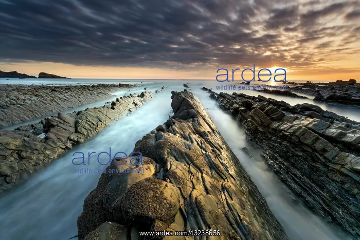  : Welcombe Beach - Sunset - Devon - UK
