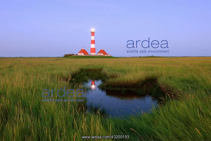 : Westerheversand lighthouse, Westerhever, North Frisia : Westerheversand lighthouse, Westerhever, North Frisia