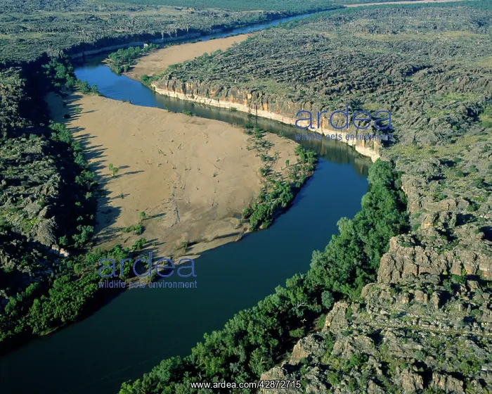 : Western Australia - river cutting through ancient : Western Australia - river cutting through ancient