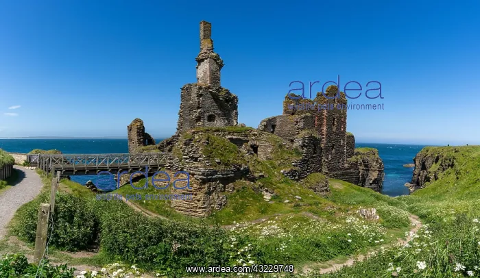 : Wick, United Kingdom - 26 June, 2022: view of the : Wick, United Kingdom - 26 June, 2022: view of the