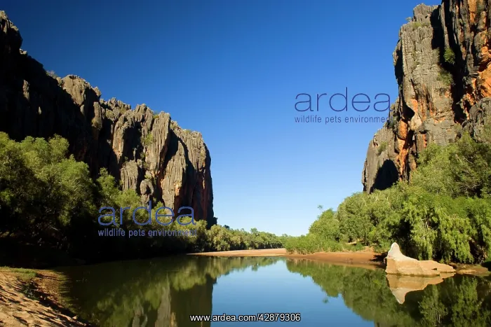 : Windjana Gorge - ragged entrance of Windjana Gorge : Windjana Gorge - ragged entrance of Windjana Gorge