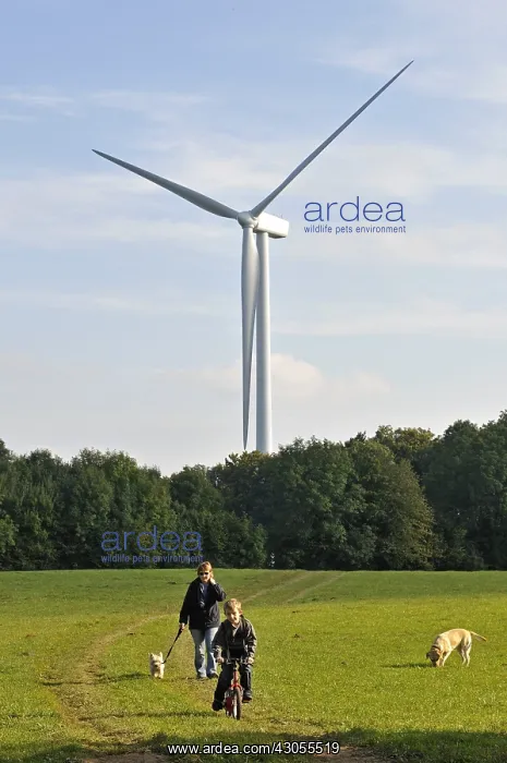 : Windmill on Lomont massif Doubs France : Windmill on Lomont massif Doubs France