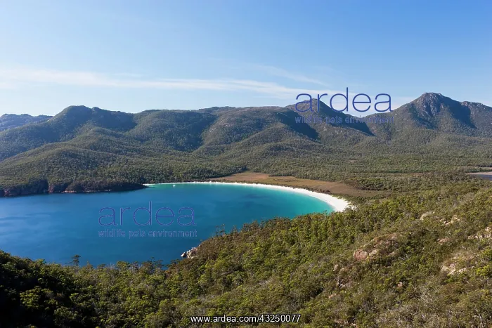 : Wineglass Bay in Freycinet National Park : Wineglass Bay in Freycinet National Park
