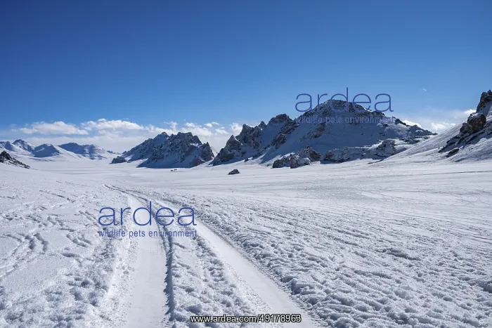 : Winter landscape of the Pamir Plateau : Winter landscape of the Pamir Plateau