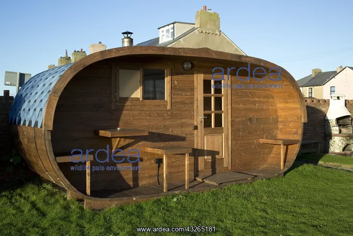: Wooden sauna Roa Island House Cumbria : Wooden sauna Roa Island House Cumbria