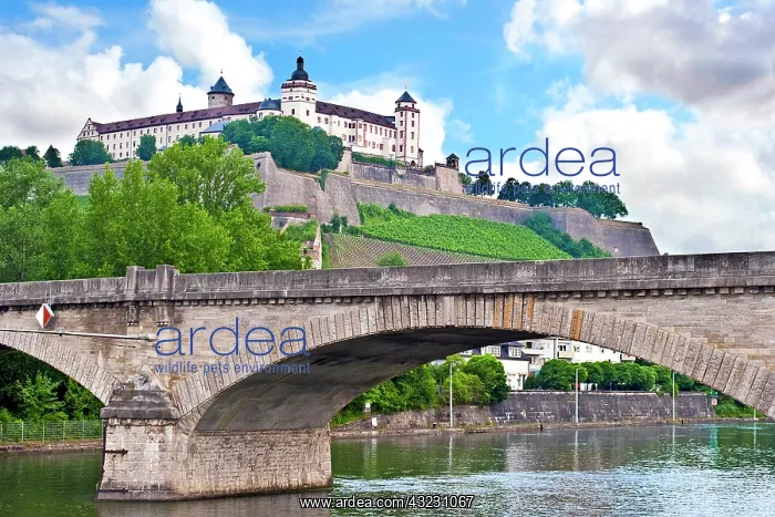  : Wurzburg, Bavaria, Germany, Marienberg Fortress