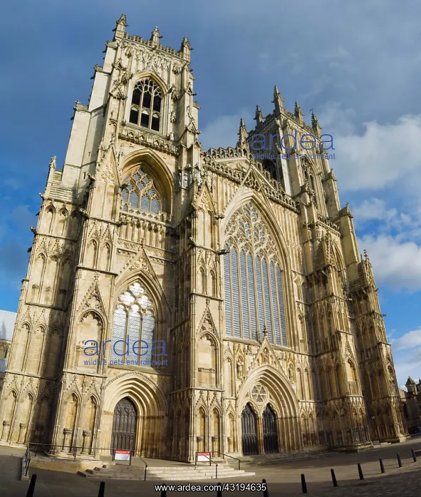  : York Minster west entrance, York, Yorkshire, England