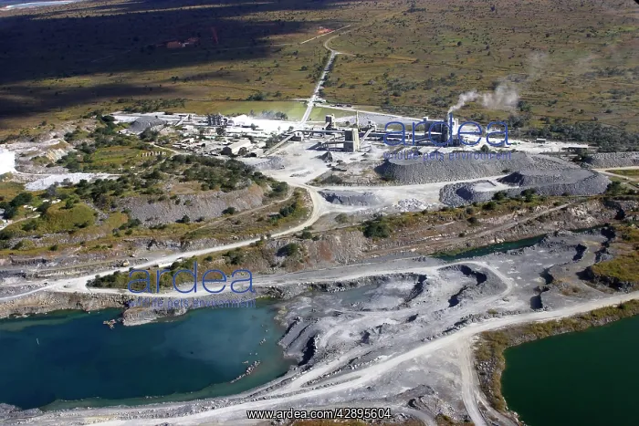 : Zambia - Copperbelt. Factory processing copper ore