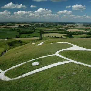 80181176 Uffington White Horse - a Bronze Age monument