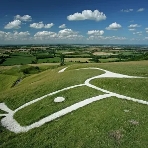 80181177 Uffington White Horse - a Bronze Age monument
