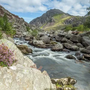 80201418 Tryfan and Afon Ogwen Snowdonia, Wales 80201418 Tryfan and Afon Ogwen Snowdonia, Wales