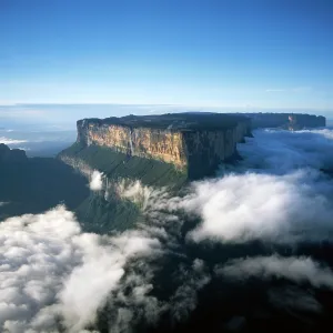 Aerial image of Tepuis, Venezuela South America