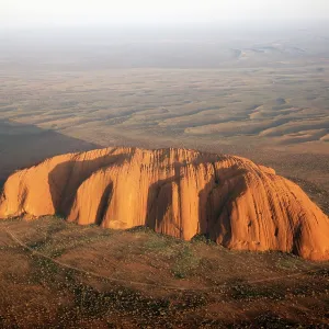 Aerial - Uluru / Ayers rock Aerial - Uluru / Ayers rock