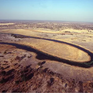 BOTSWANA - Selinda spillway BOTSWANA - Selinda spillway