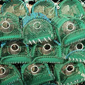 Creels / Lobster Pots Lindisfarne Harbour, Lindisfarne Creels / Lobster Pots Lindisfarne Harbour, Lindisfarne