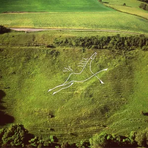 England - Aerial view, Folkestone White Horse, Kent England - Aerial view, Folkestone White Horse, Kent