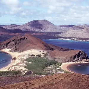 GALAPAGOS - view of Pinnacle Rock GALAPAGOS - view of Pinnacle Rock