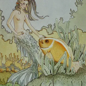 MERMAID PAINTING - THE GREETING MERMAID PAINTING - THE GREETING