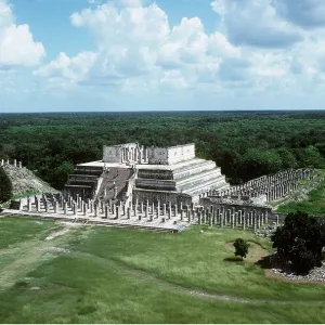 MEXICO - Temple of the Warriors (Thousand Columns) MEXICO - Temple of the Warriors (Thousand Columns)