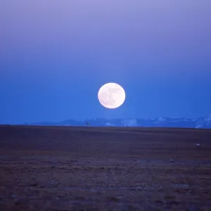FULL MOON OVER TIBETAN PLATEAU - Brightest for 133 years FULL MOON OVER TIBETAN PLATEAU - Brightest for 133 years